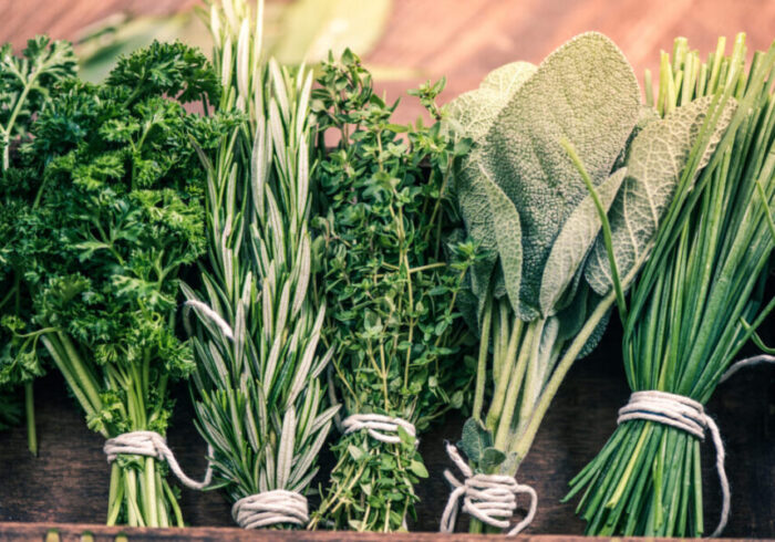 cooking with fresh herbs